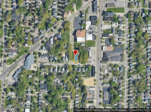  79 Frances Ave, Akron, OH Parcel Map
