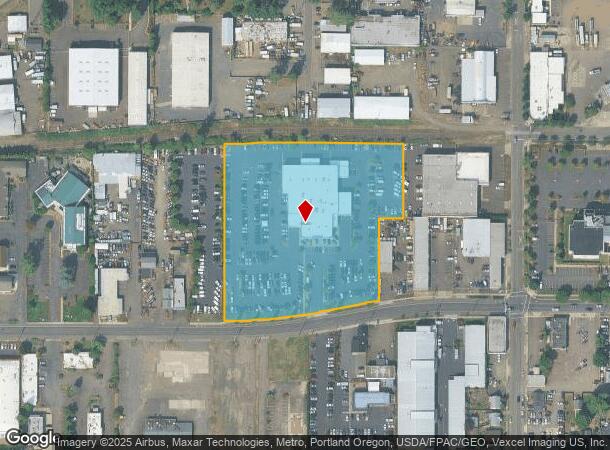 745 Sw Baseline St, Hillsboro, OR Parcel Map