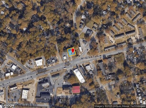 1650 W Broad St, Athens, GA Parcel Map