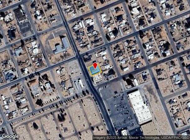 712 S Eddy St, Pecos, TX Parcel Map