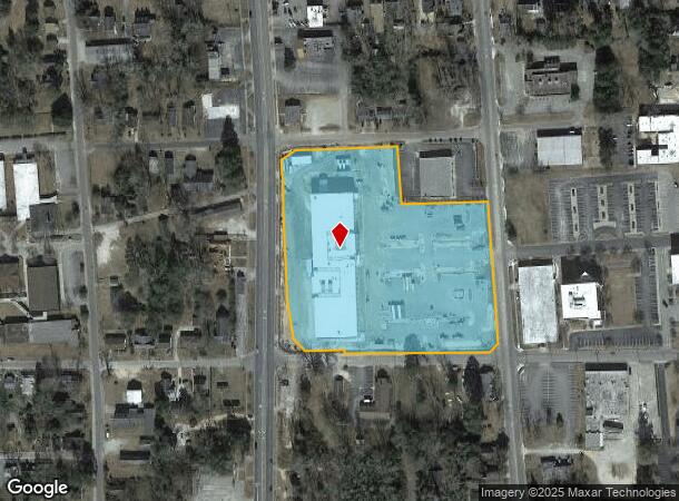  315 S Jk Powell Blvd, Whiteville, NC Parcel Map