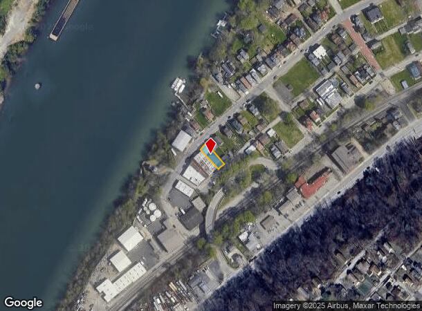  627 Atlantic Ave, Mckeesport, PA Parcel Map