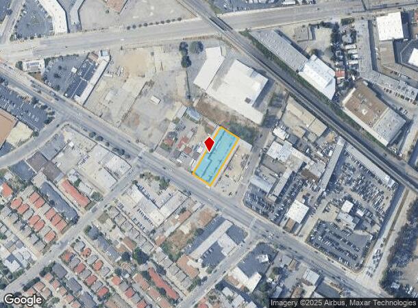  12121 Valley Blvd, El Monte, CA Parcel Map