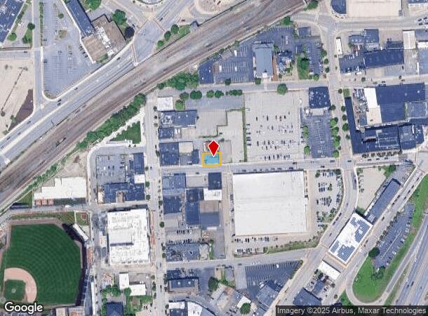  12 Winter St, Worcester, MA Parcel Map