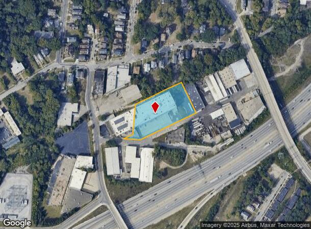814 Dellway St, Cincinnati, OH Parcel Map