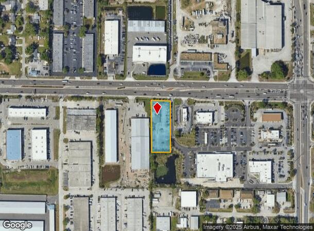  9100 Ulmerton Rd, Largo, FL Parcel Map