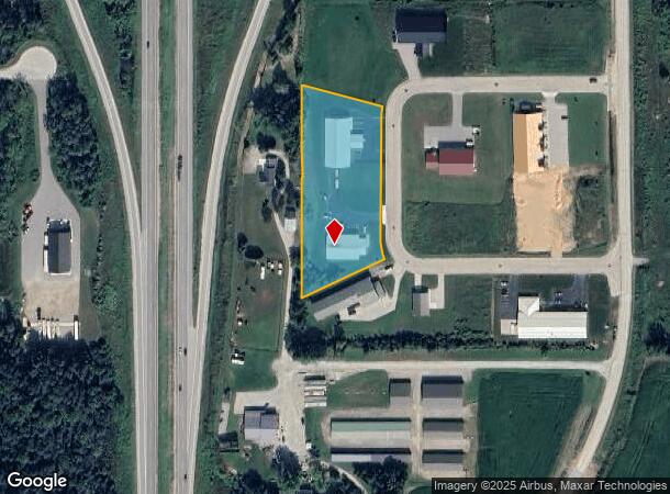  5645 Executive Cir, Little Suamico, WI Parcel Map