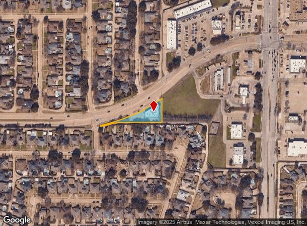 1111 W Frankford Rd, Carrollton, TX Parcel Map
