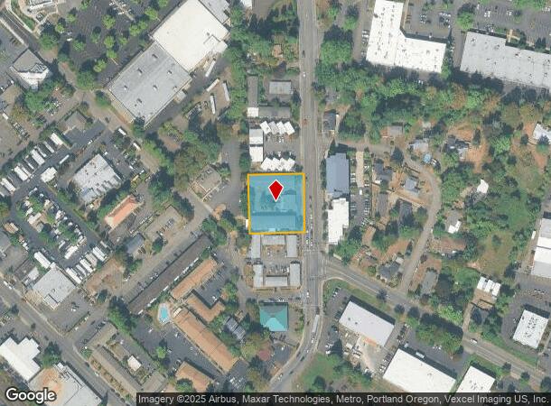 12375 Sw Hall Blvd, Portland, OR Parcel Map