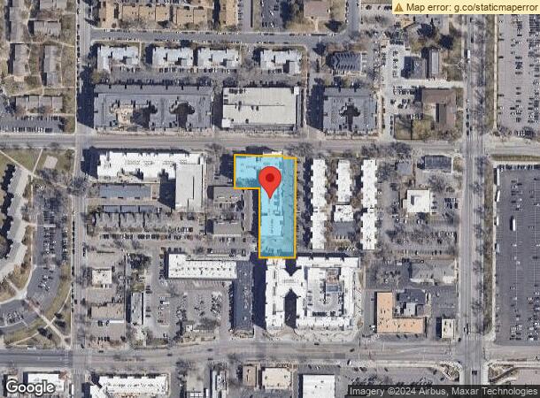  1201 W Plum St, Fort Collins, CO Parcel Map