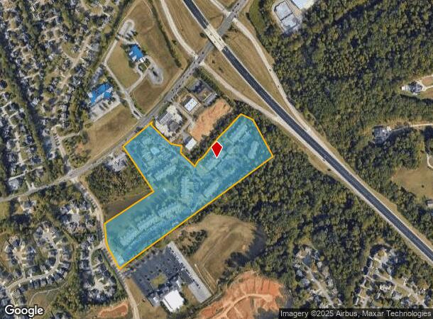  1105 Lake Heritage Way, Knoxville, TN Parcel Map