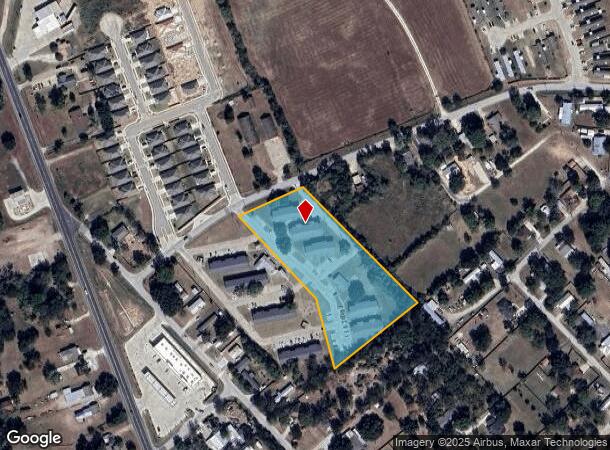 520 Laredo St, Navasota, TX Parcel Map