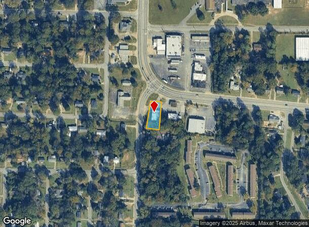2596 Rocky Creek Rd, Macon, GA Parcel Map