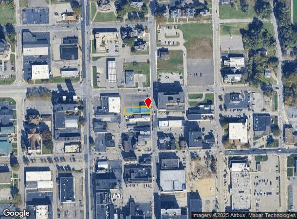  127 N Mercer St, New Castle, PA Parcel Map