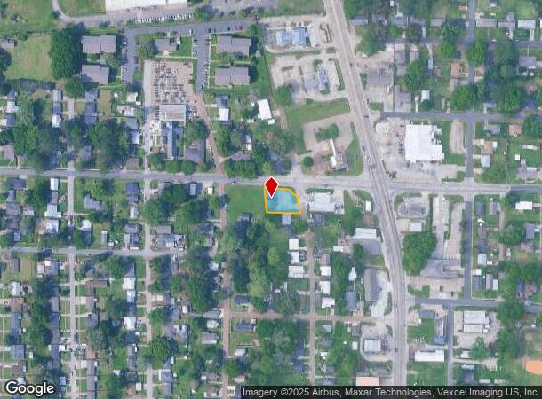  201 W Alexander St, Lafayette, LA Parcel Map