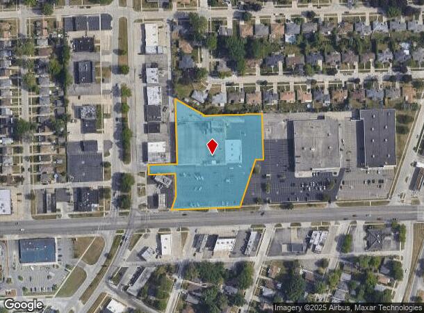  18801 E 9 Mile Rd, Eastpointe, MI Parcel Map