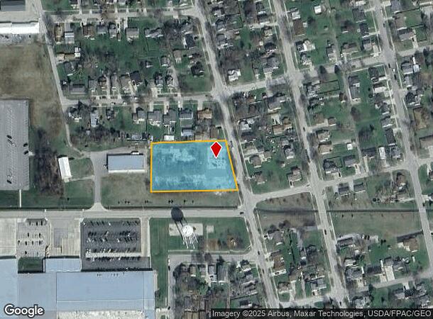  731 N Ottokee St, Wauseon, OH Parcel Map