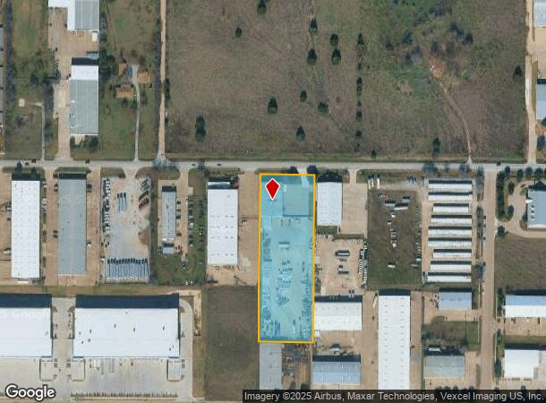 1012 W Harris Rd, Arlington, TX Parcel Map