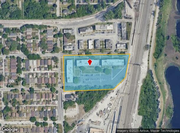  12141 S Indiana Ave, Chicago, IL Parcel Map