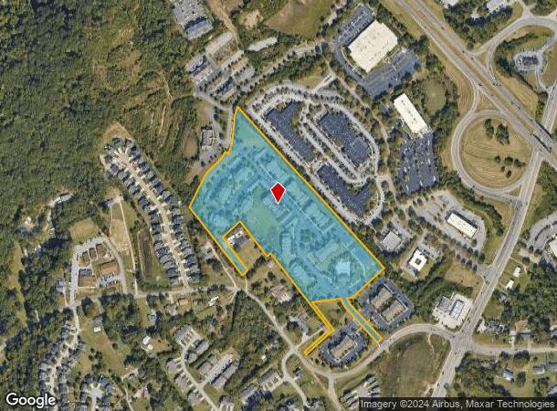  1300 Lovell Crossing Way, Knoxville, TN Parcel Map