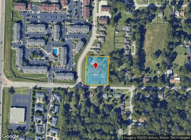 1631 W Bennett St, Springfield, MO Parcel Map