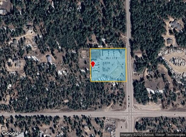 11580 Black Forest Rd, Colorado Springs, CO Parcel Map
