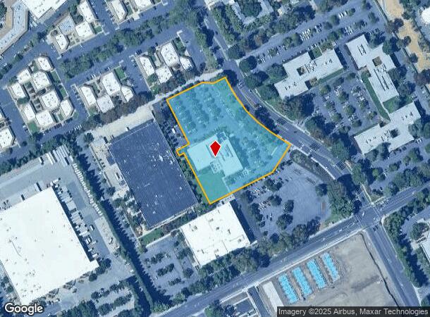  2300 Camino Ramon, San Ramon, CA Parcel Map