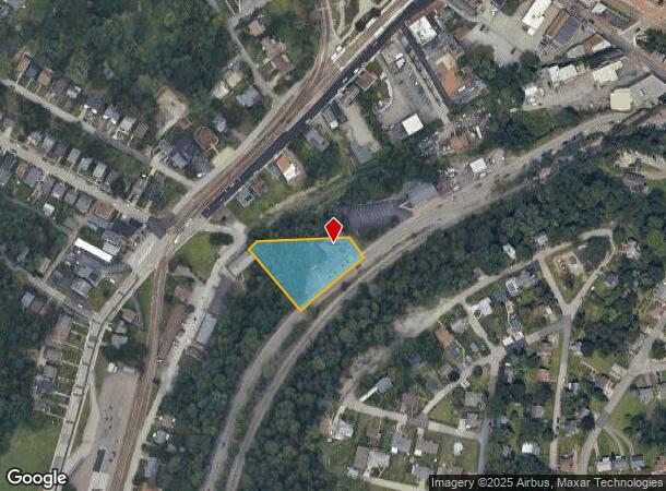 3912 Library Rd, Pittsburgh, PA Parcel Map