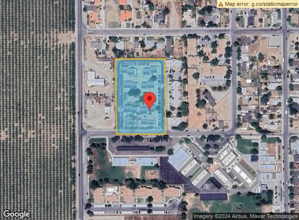  1410 Hood St, Arvin, CA Parcel Map