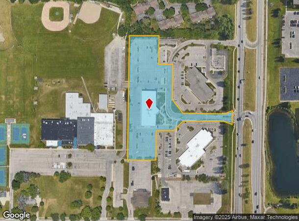 1239 E Beltline Ave Ne, Grand Rapids, MI Parcel Map
