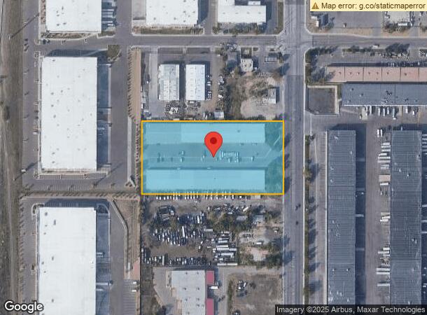  6321 Washington St, Denver, CO Parcel Map