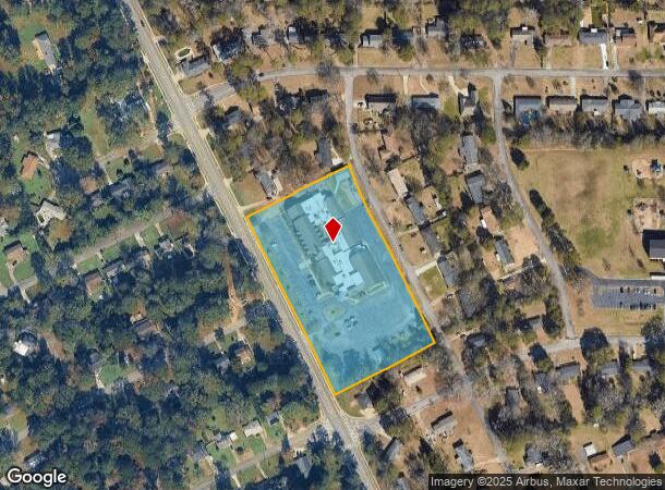 1255 Forest Hill Rd, Macon, GA Parcel Map