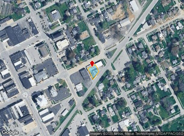  221 E Washington St, Napoleon, OH Parcel Map