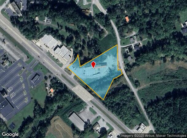  1206 E Tri County Blvd, Oliver Springs, TN Parcel Map