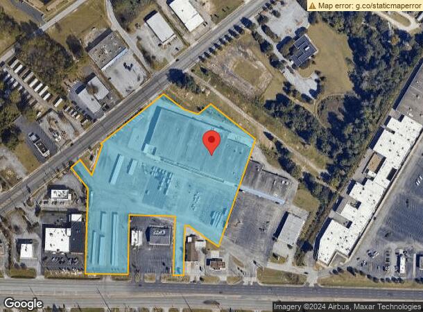  1647 Gordon Hwy, Augusta, GA Parcel Map