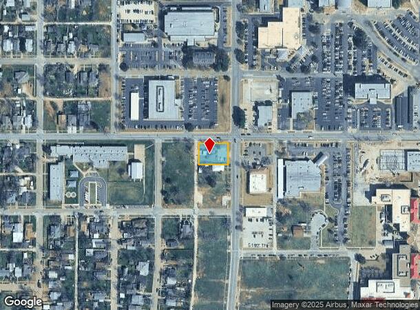  1742 Hickory St, Abilene, TX Parcel Map