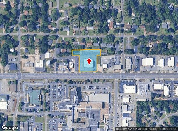  1624 Watson Blvd, Warner Robins, GA Parcel Map