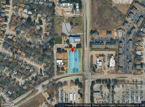  3634 Matlock Rd, Arlington, TX Parcel Map