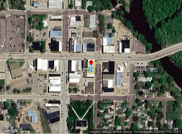  202 1St Ave, Rock Rapids, IA Parcel Map