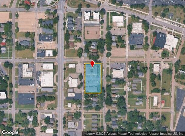 1301 Sw Harrison St, Topeka, KS Parcel Map