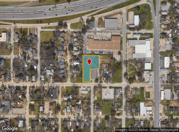 2921 E 1St St, Fort Worth, TX Parcel Map