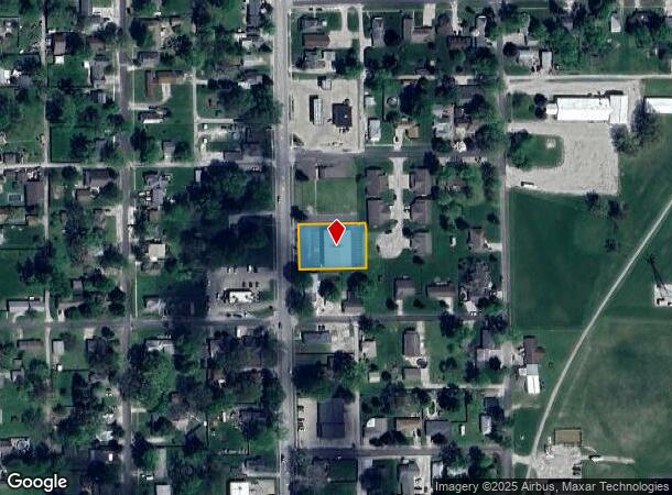 1220 N Springfield St, Virden, IL Parcel Map