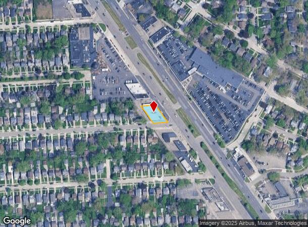 27501 Woodward Ave, Berkley, MI Parcel Map