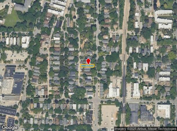  2024 Maple Ave, Evanston, IL Parcel Map
