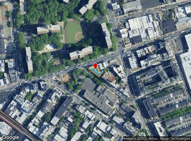 848 Flushing Ave, Brooklyn, NY Parcel Map