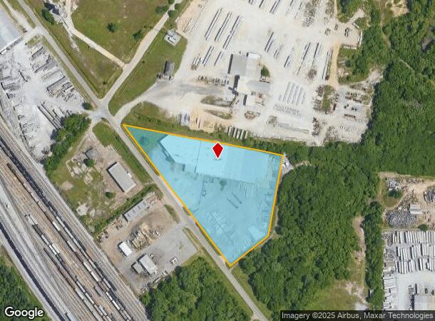  1580 Parallel St, Montgomery, AL Parcel Map