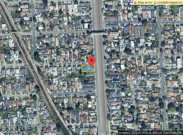  1401 S Willowbrook Ave, Compton, CA Parcel Map