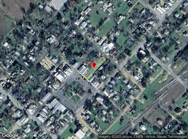 120 N Live Oak St, Fayetteville, TX Parcel Map
