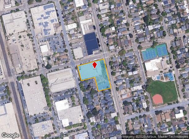  1700 6Th St, Berkeley, CA Parcel Map