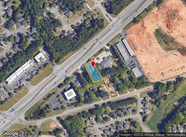  940 Peachtree Industrial Blvd, Suwanee, GA Parcel Map